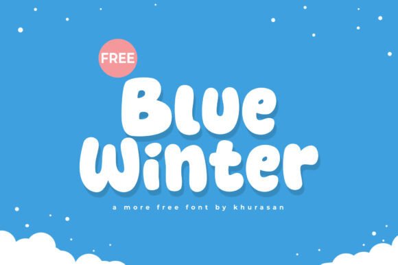 Blue Winter: A Bold Typeface for Crisp, Playful Designs