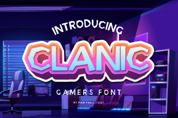Clanic: A Display Font That Brings Playful Energy to Your Projects