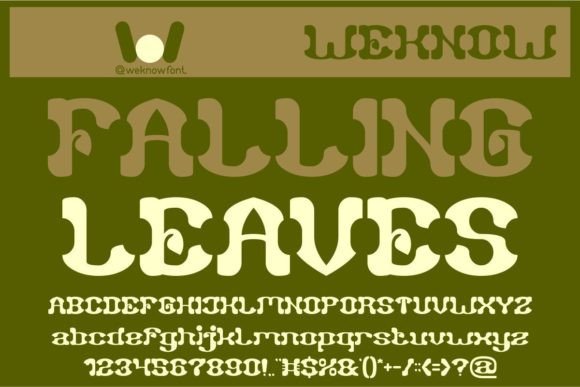 Falling Leaves: Where Nature Meets Art Deco Display