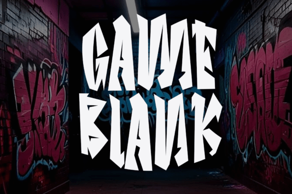 Game Blank: A Script Font That Feels Like a Handwritten Note