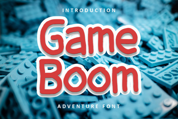 Game Boom: A Display Font That Brings Playful Energy to Your Projects