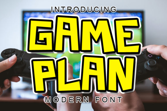 Game Plan: A Playful Font for Kids, School, and Fun Projects