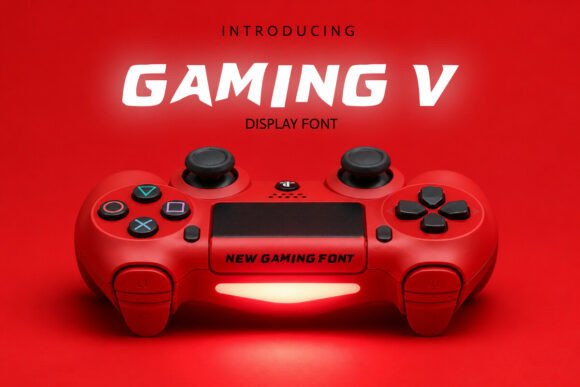 Gaming V: The Display Typeface for High-Impact Branding