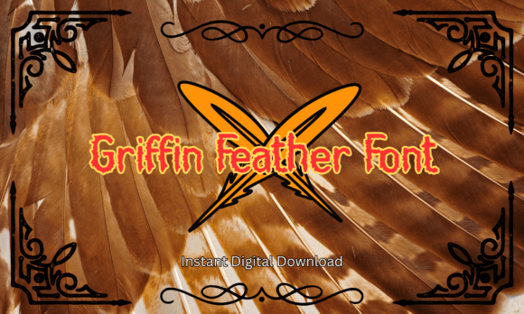 Griffin Feather Font: A Fierce Typeface for Fantasy & Branding