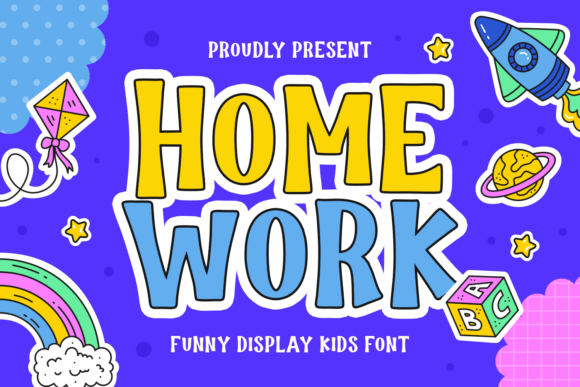 Homework Font: Injecting Playful Energy into Your Designs
