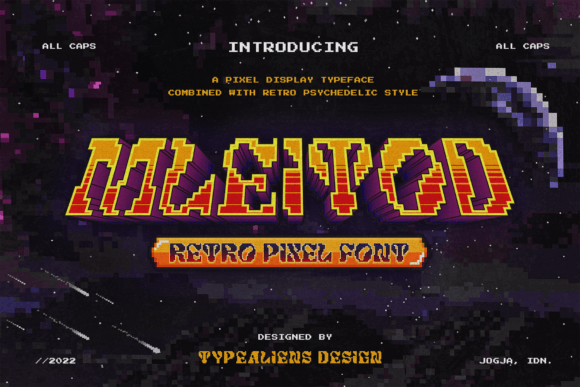 Mleitod: Your Go-To Retro-Pixel Font for Game Titles and More