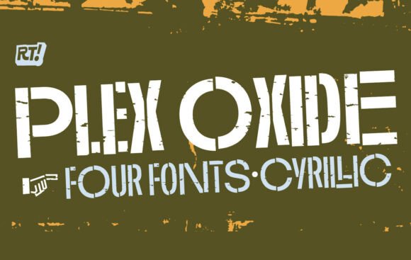 Plex Oxide: The Industrial Font for Gritty Visuals