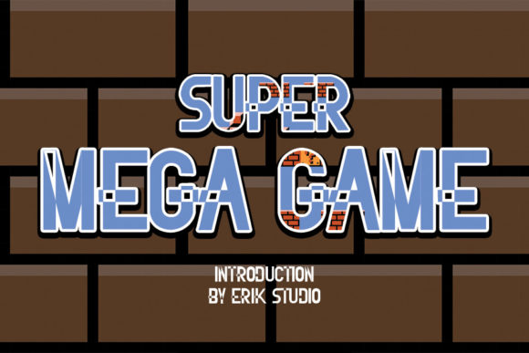 Super Mega Game: A Creative Font for Bold Projects